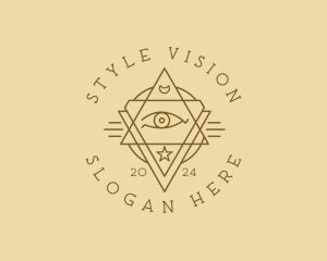 Mystic Eye Vision logo design