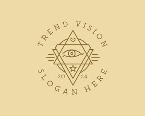 Mystic Eye Vision logo design