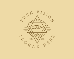 Mystic Eye Vision logo design