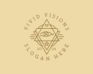 Mystic Eye Vision logo design