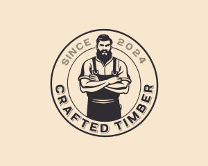 Blacksmith Industrial Craftsman logo design