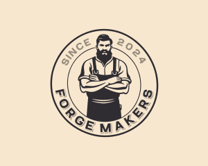 Blacksmith Industrial Craftsman logo