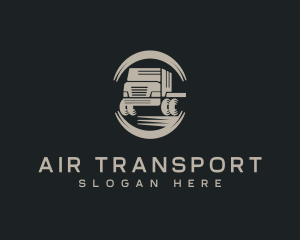 Contractor Industrial Truck logo design