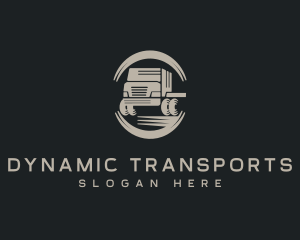 Contractor Industrial Truck logo design