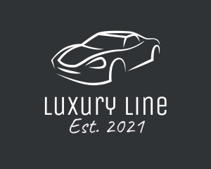 Modern Sports Car Vehicle logo design