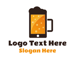 Beer Mug Smartphone logo