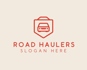 Car Road Signage logo design