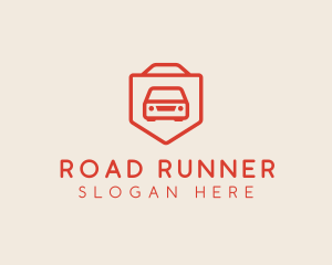 Car Road Signage logo design