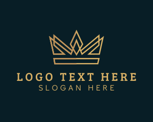 Minimalist Premium Crown logo