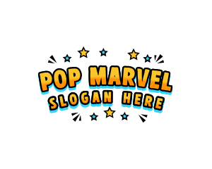 Fun Comic Party logo design