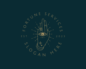 Fortune Teller Hand logo