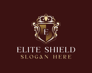 Ornamental Royal Shield  logo design