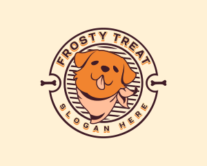 Vet Dog Grooming logo design