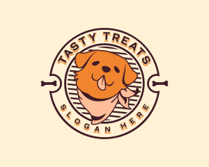 Vet Dog Grooming logo design