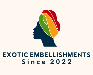 Ethnic African Woman  logo