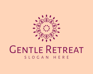Organic Mandala Flower Spa logo