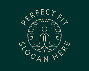 Health Fitness Yoga logo design