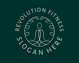 Health Fitness Yoga logo design