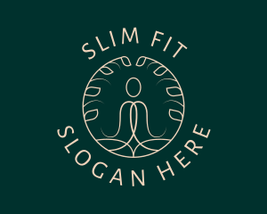 Health Fitness Yoga logo design