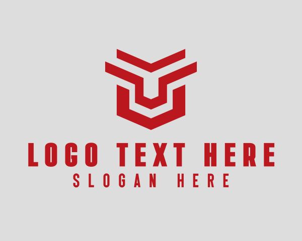 Geometric Gaming Shield  logo