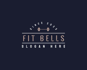 Fitness Barbell Brand logo design