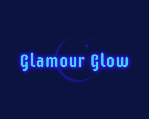 Moon Glow Night logo design