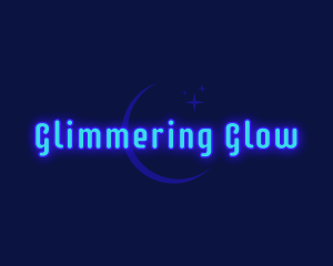 Moon Glow Night logo design