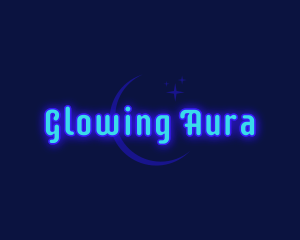 Moon Glow Night logo design