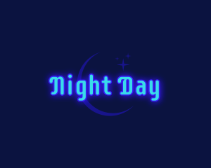 Moon Glow Night logo design