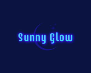 Moon Glow Night logo design