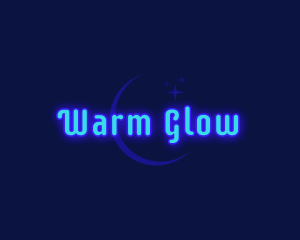 Moon Glow Night logo design