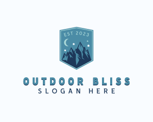 Travel Mountain Trekking logo design