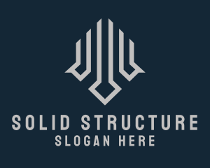 Construction Structure Builder logo design