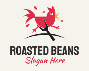 Red Chicken Roast logo design