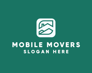 Mobile Realty Application logo design