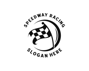 Motorsport Racing Flag logo