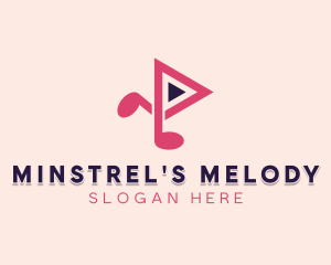 Music Streaming Application logo design