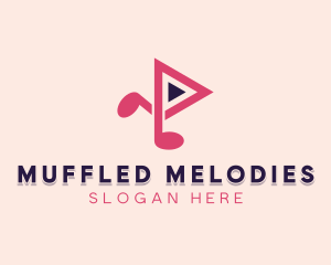 Music Streaming Application logo design