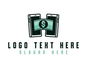 Online - Online Money Payment logo design