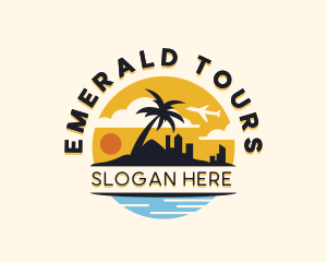 Vacation City Tour logo design