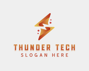 Thunder Tech Energy logo design