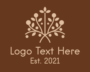 Earthy Herbal Plant  logo