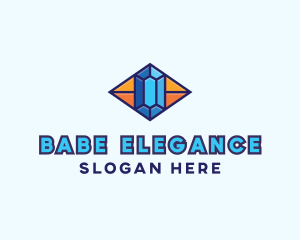 Blue Precious Gem logo design