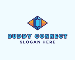 Blue Precious Gem logo design