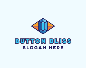 Blue Precious Gem logo design