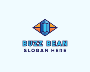 Blue Precious Gem logo design