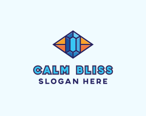 Blue Precious Gem logo design