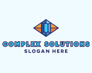 Blue Precious Gem logo design