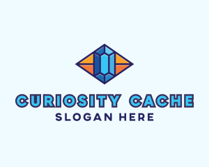 Blue Precious Gem logo design