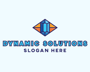 Blue Precious Gem logo design